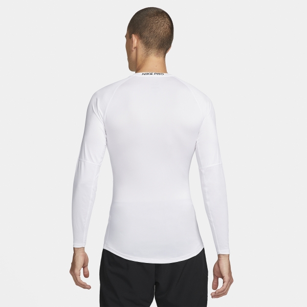 Nike Dri-FIT Logo Camisa - White/Black