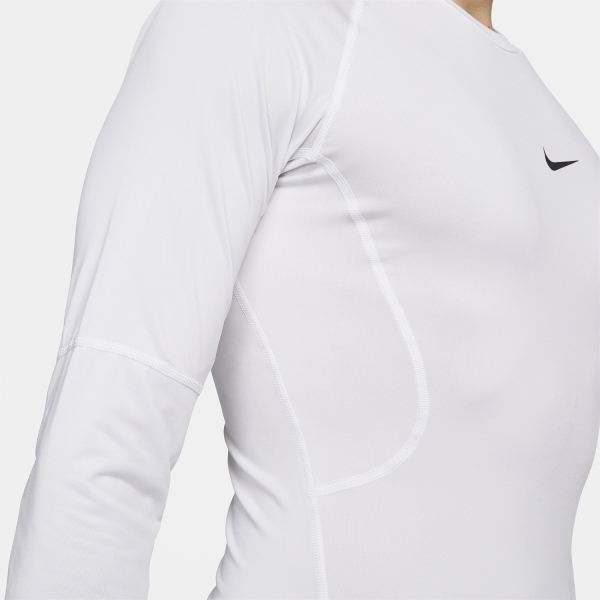 Nike Dri-FIT Logo Camisa - White/Black