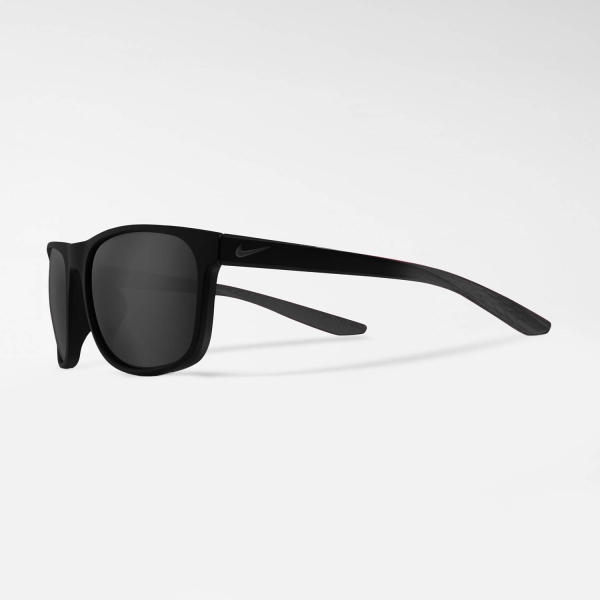 Nike Endure Sunglasses - Matte Black/Silver/Polarized Grey