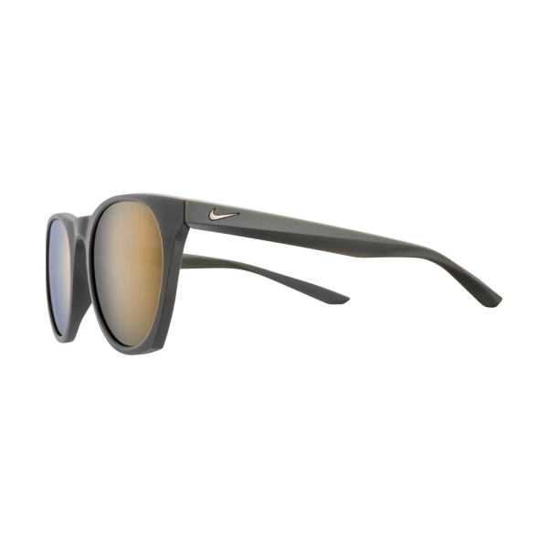 Nike Essential Horizon Sunglasses - Matte Sequoia/Pewter/Grey W/Bronze Mirror
