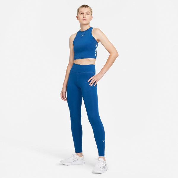 Nike One Tights - Court Blue/White