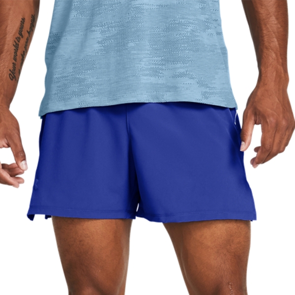 Men's Running Shorts Under Armour Launch Elite 5in Shorts  Royal/Graphite 13765090400