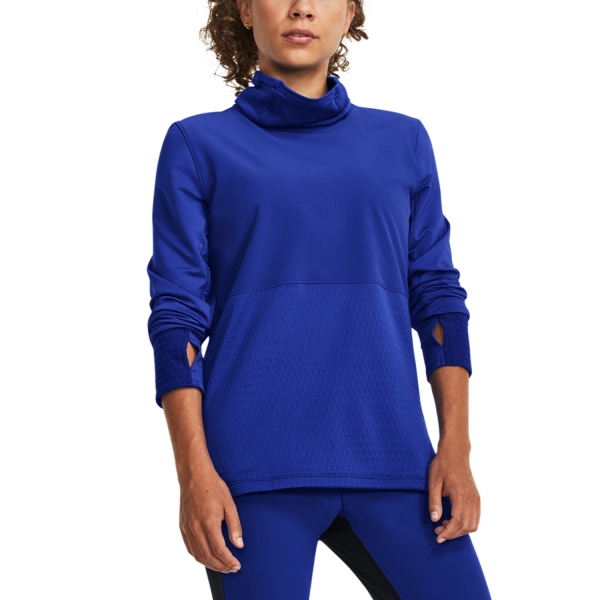 Women's Running Shirt Under Armour Qualifier Cold Shirt  Team Royal/Reflective 13793440400