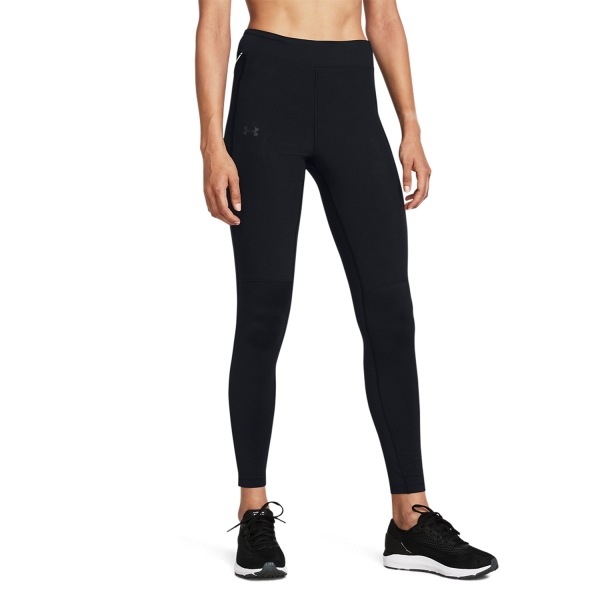 Tights Running Donna Under Armour Qualifier Cold Tights  Black 13793420001