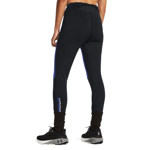 Under Armour Qualifier Cold Tights - Black/Team Royal/Reflective