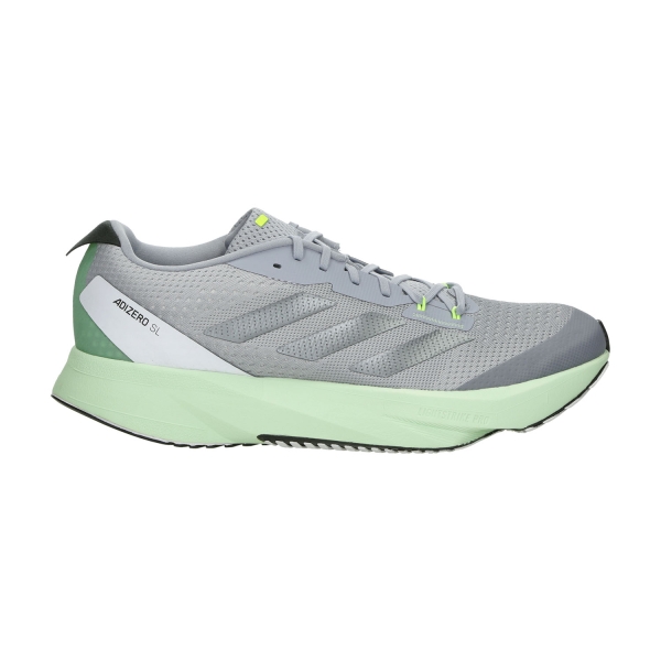Men's Performance Running Shoes adidas adizero SL  Halo Silver/Iron Metallic/Semi Green Spark IG3337