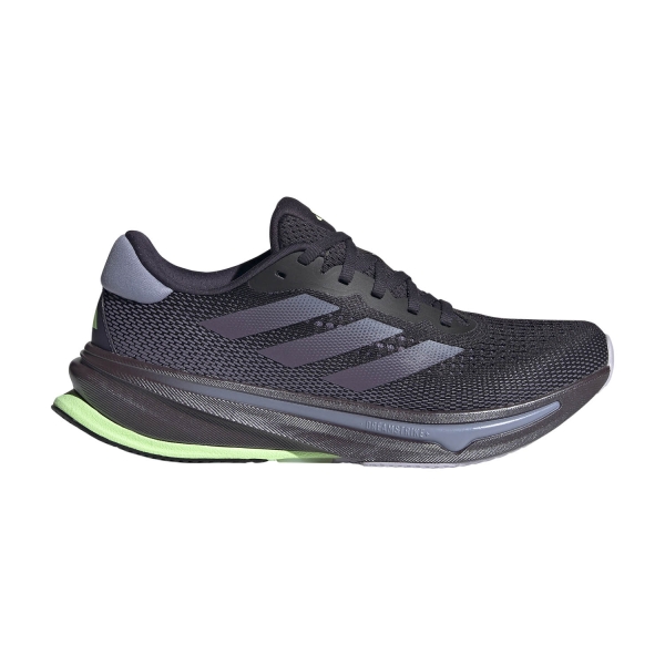 Women's Neutral Running Shoes adidas Supernova Rise  Aurora Black/Shadow Violet/Green Spark IG5839