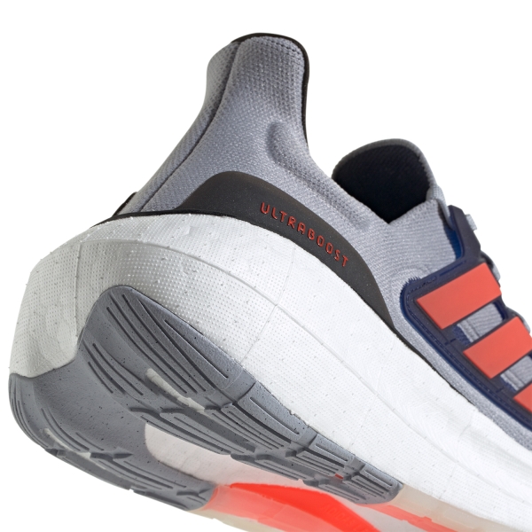 adidas Ultraboost Light - Halo Silver/Solar Red/Dark Blue