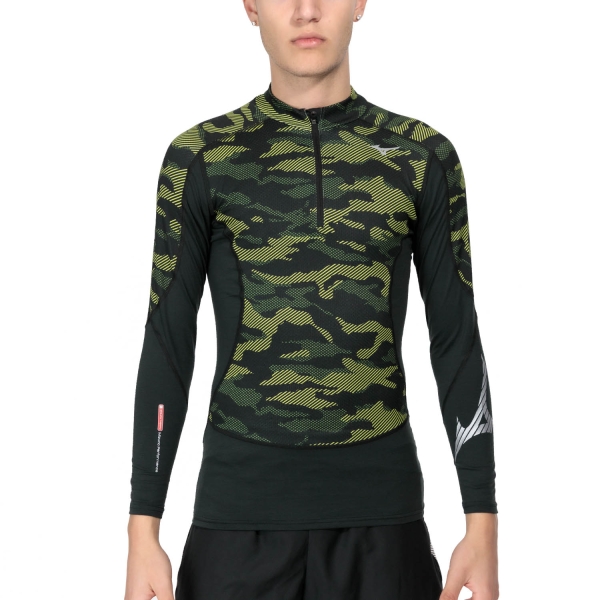 Men's Shirt Underwear Mizuno Mizuno Virtual G3 Camo Shirt  Evening Primrose  Evening Primrose 