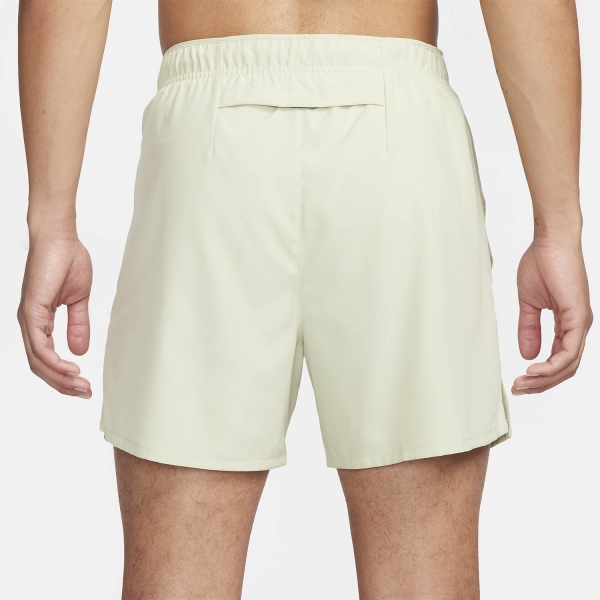 Nike Challenger 5in Shorts - Olive Aura/Reflective Silver