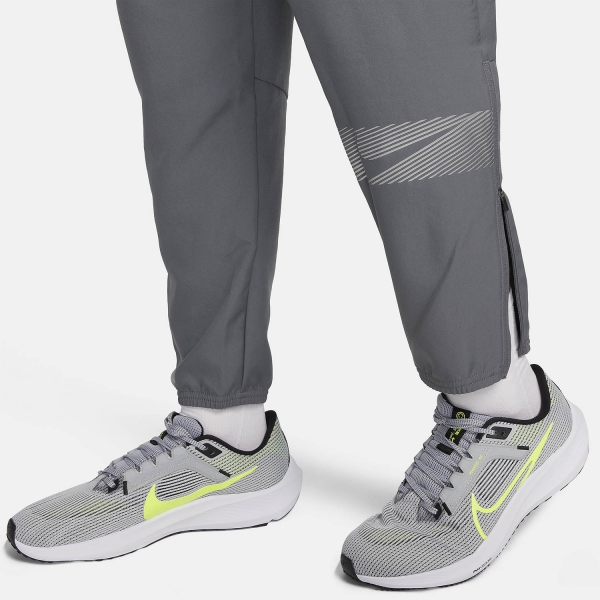 Nike Challenger Flash Pantalones - Iron Grey/Reflective Silver