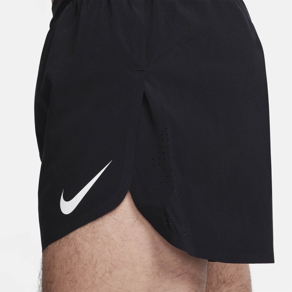 Nike Dri-FIT ADV AeroSwift 4in Pantaloncini - Black/Summit White