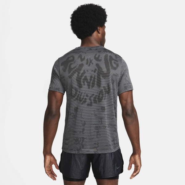 Nike Dri-FIT ADV Division T-Shirt - Iron Grey/Black/Black Reflective