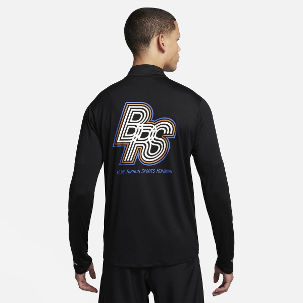 Nike Dri-FIT Element Energy BRS Camisa - Black/Hyper Royal