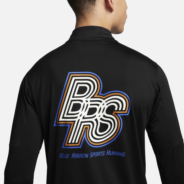 Nike Dri-FIT Element Energy BRS Camisa - Black/Hyper Royal