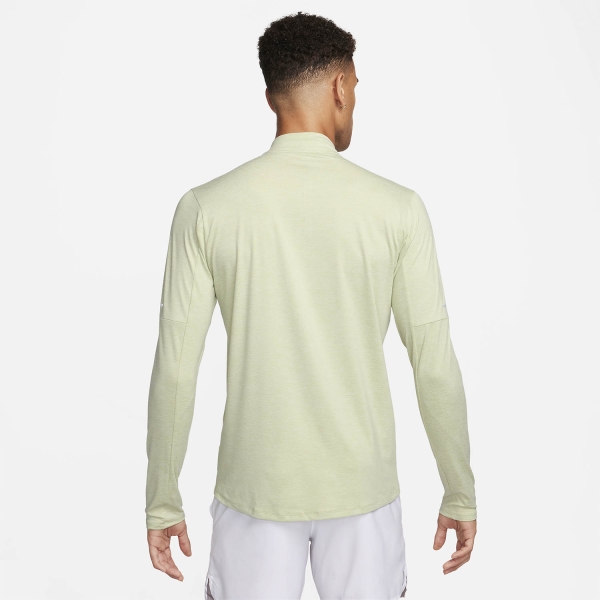 Nike Dri-FIT Element Logo Camisa - Olive Aura/Sea Glass/Heather/Reflective Silver