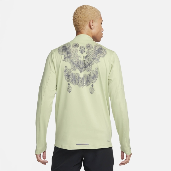 Nike Dri-FIT Element Shirt - Olive Aura/Black/Black Reflective