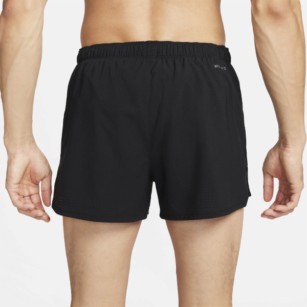 Nike Dri-FIT Fast 3in Shorts - Black/Reflective Silver