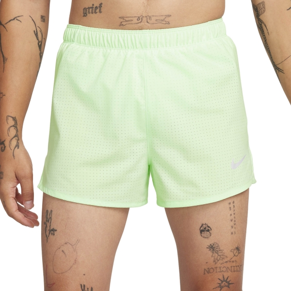 Men's Running Shorts Nike DriFIT Fast 3in Shorts  Vapor Green/Reflective Silver FN3355376