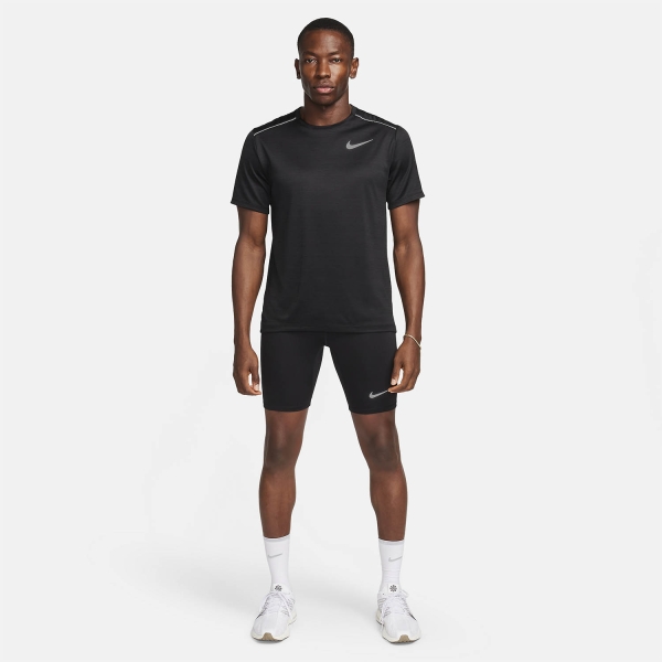 Nike Dri-FIT Fast 8in Shorts - Black/Reflective Silver