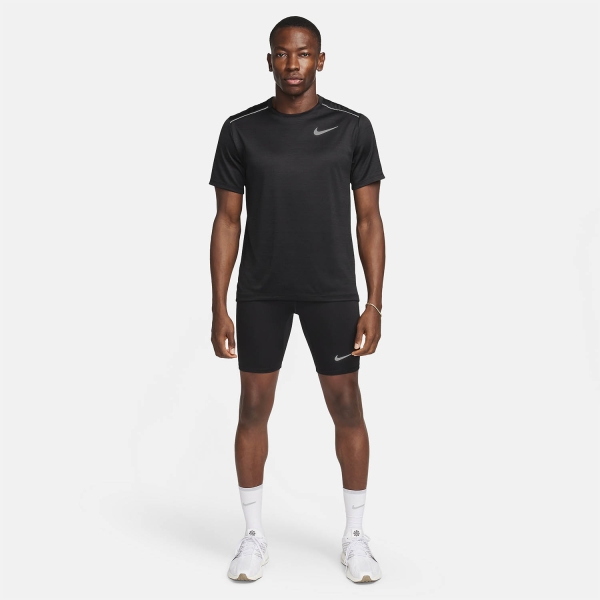 Nike Dri-FIT Fast 8in Pantaloncini - Black/Reflective Silver