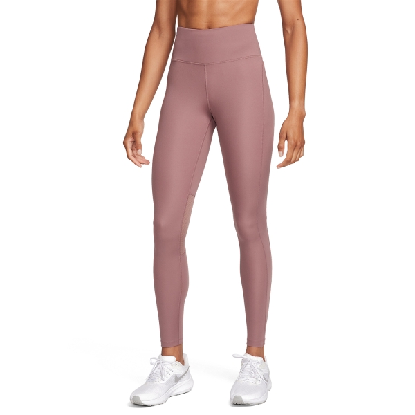 Pantalon y Tights Running Mujer Nike DriFIT Fast Tights  Smokey Mauve/Reflective Silver CZ9240208