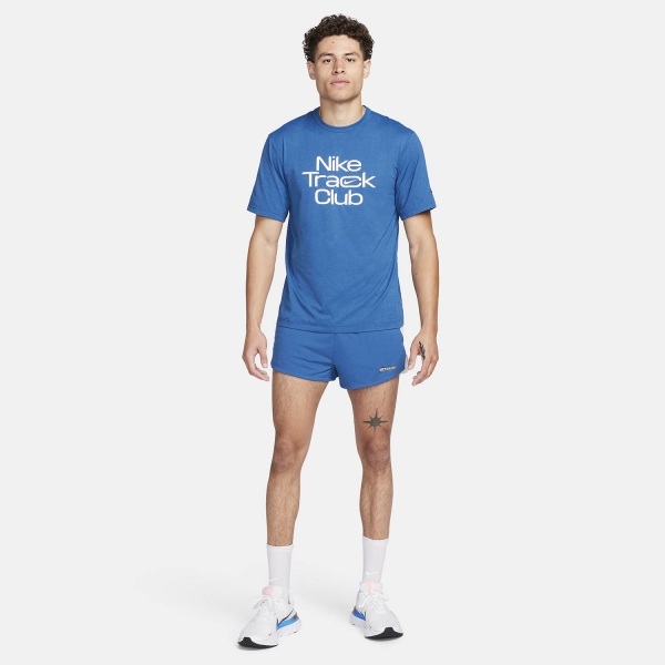 Nike Dri-FIT Hyverse Track Club Camiseta - Court Blue/Summit White