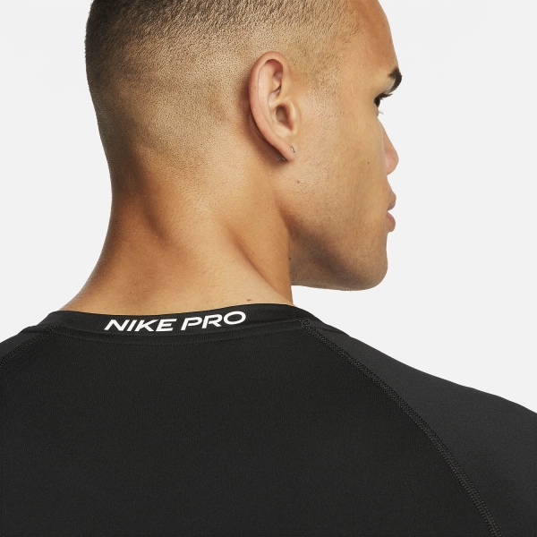 Nike Dri-FIT Logo Maglietta - Black/White