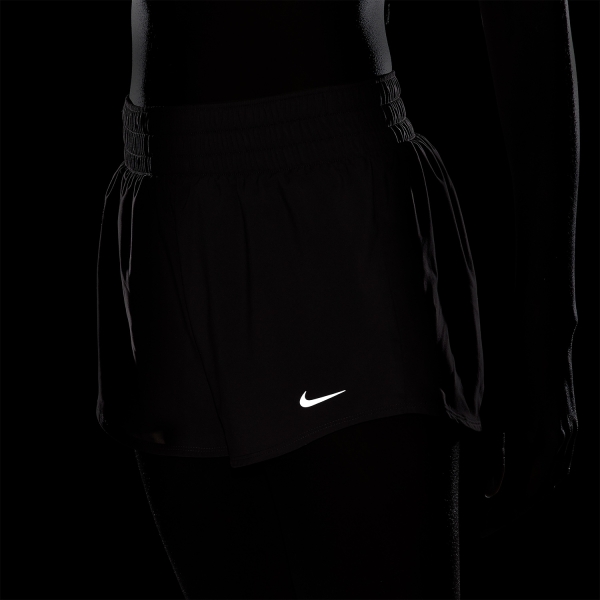 Nike Dri-FIT One 3in Shorts - Smokey Mauve/Reflective Silver