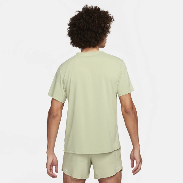 Nike Dri-FIT UV Run Division Miler T-Shirt - Sea Glass/Olive Aura/Heather/Reflective Silver