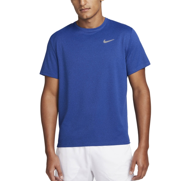 Camisetas Running Hombre Nike DriFIT UV Run Division Miler Camiseta  Game Royal/Midnight Navy/Reflective Silver DV9315481