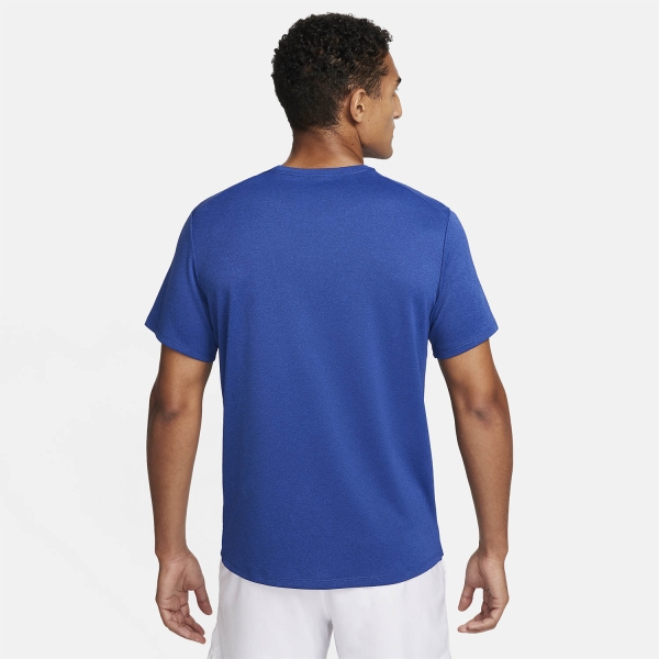 Nike Dri-FIT UV Run Division Miler Camiseta - Game Royal/Midnight Navy/Reflective Silver