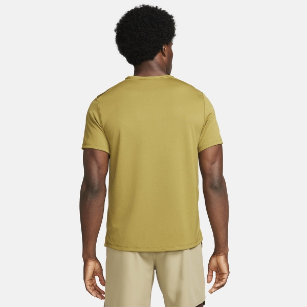 Nike Dri-FIT UV Run Division Miler Camiseta - Pacific Moss/Reflective Silver