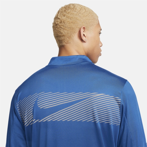 Nike Element Flash Shirt - Court Blue/Reflective Silver