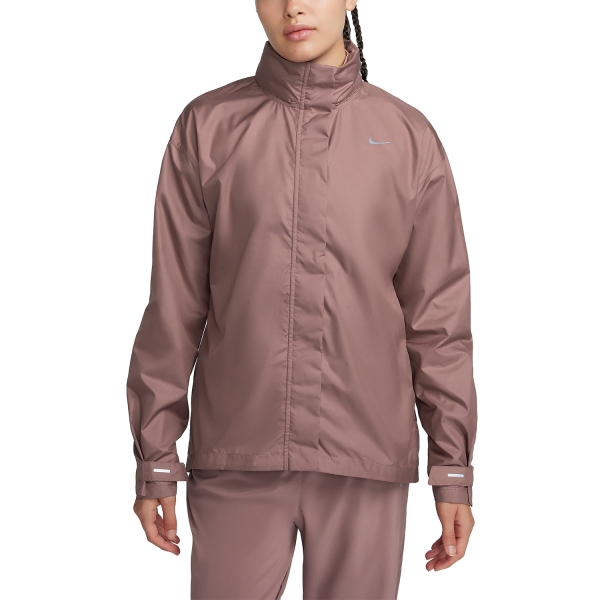 Women's Running Jacket Nike Fast Repel Jacket  Smokey Mauve/Black/Reflective Silver FB7451208
