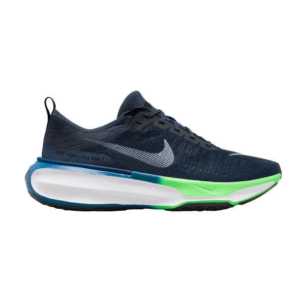 Men's Neutral Running Shoes Nike ZoomX Invincible Run Flyknit 3  Thunder Blue/Light Armory Blue/Black/White DR2615403