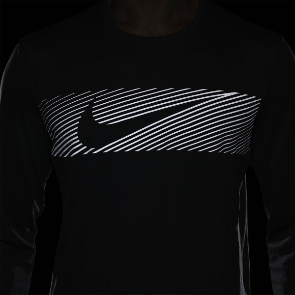 Nike Miler Flash Camisa - Iron Grey/Reflective Silver