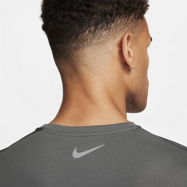 Nike Miler Flash Camiseta - Iron Grey/Reflective Silver