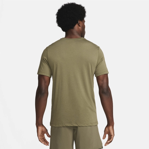 Nike Pro Fitness Maglietta - Medium Olive