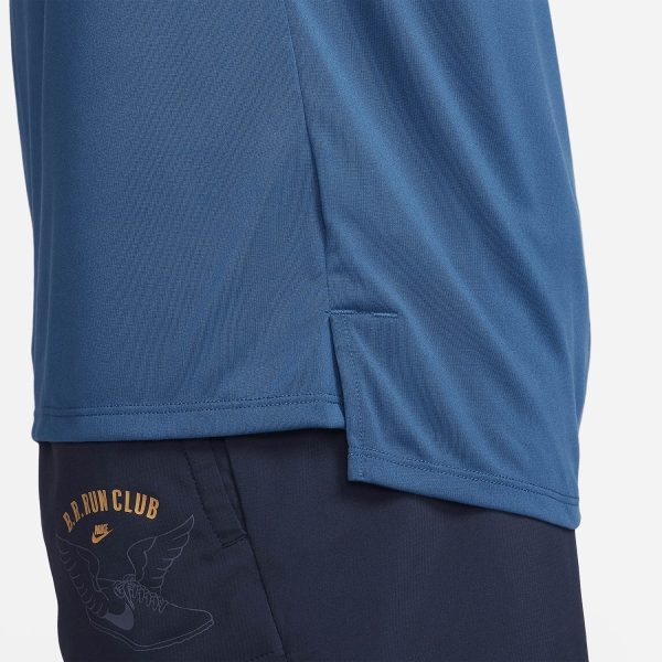 Nike Run Energy Rise 365 BRS T-Shirt - Court Blue/Safety Orange