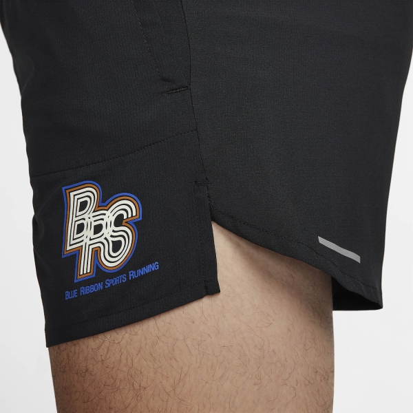 Nike Stride Energy 5in Shorts - Black/Hyper Royal