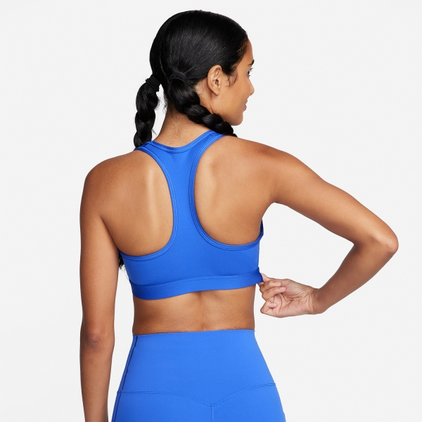 Nike Swoosh Dri-FIT Reggiseno Sportivo - Hyper Royal/Black