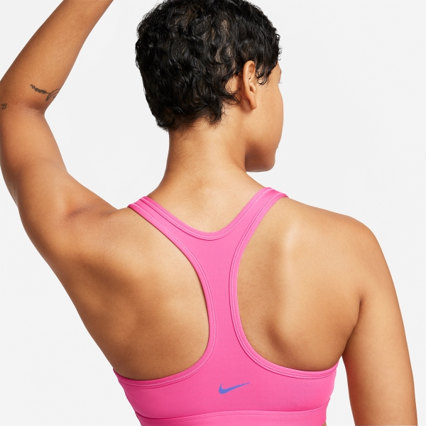 Nike Swoosh Reggiseno Sportivo - Alchemy Pink/Hyper Royal
