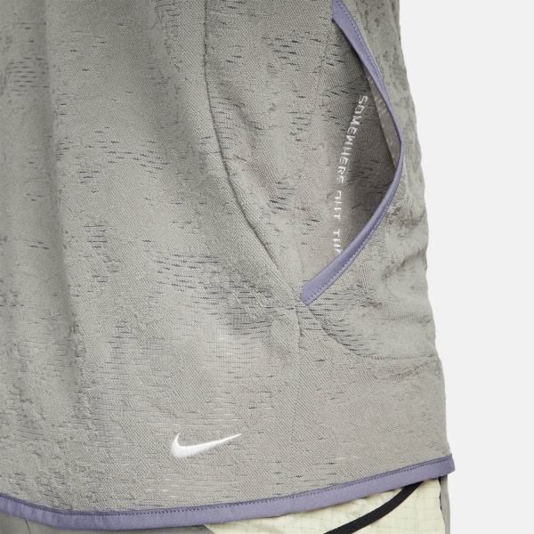 Nike Trail Camisa - Dark Stucco/Summit White