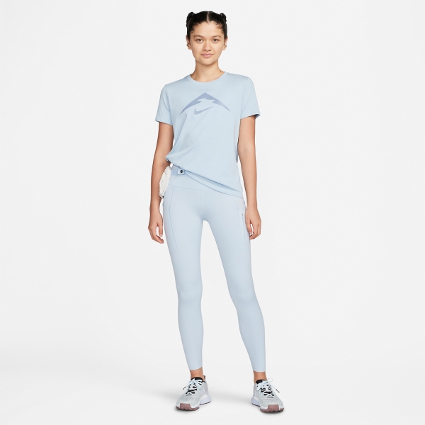 Nike Trail Camiseta - Light Armory Blue