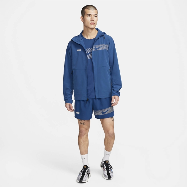 Nike Unlimited Flash Chaqueta - Court Blue/Reflective Silver