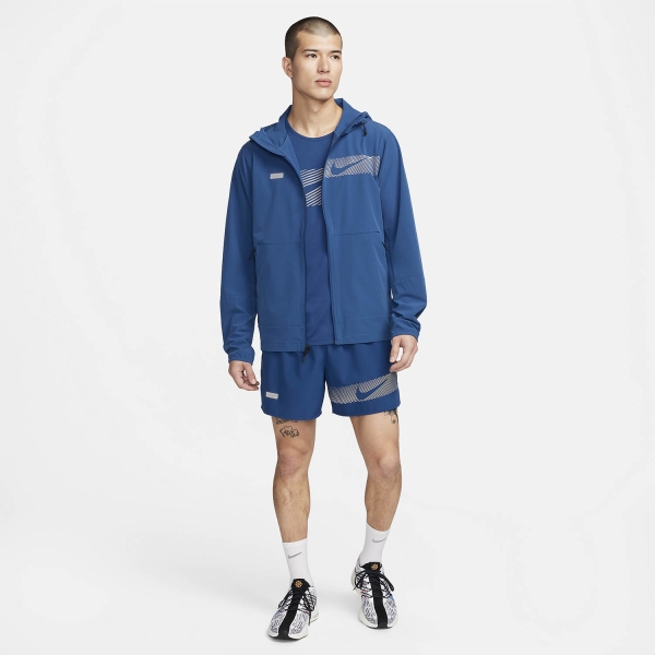 Nike Unlimited Flash Jacket - Court Blue/Reflective Silver