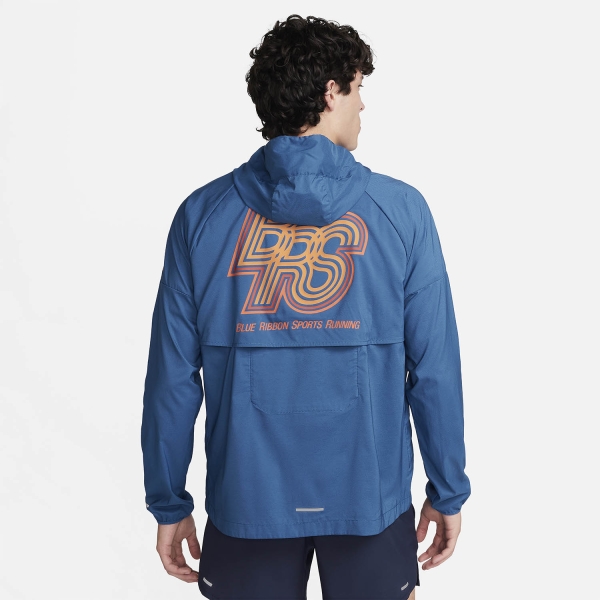 Nike Windrunner Energy Repel BRS Jacket - Court Blue/Safety Orange