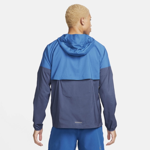 Nike Light Windrunner Giacca - Court Blue/Thunder Blue/Reflective Silver