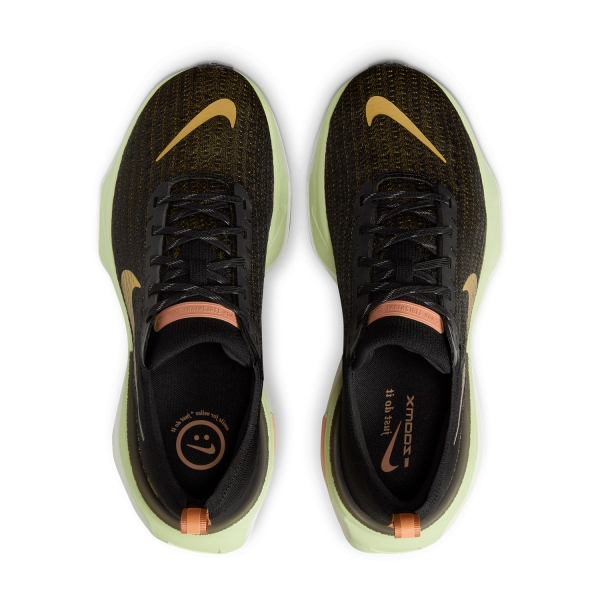 Nike ZoomX Invincible Run Flyknit 3 - Black/Bronzine/Olive Aura/Amber Brown